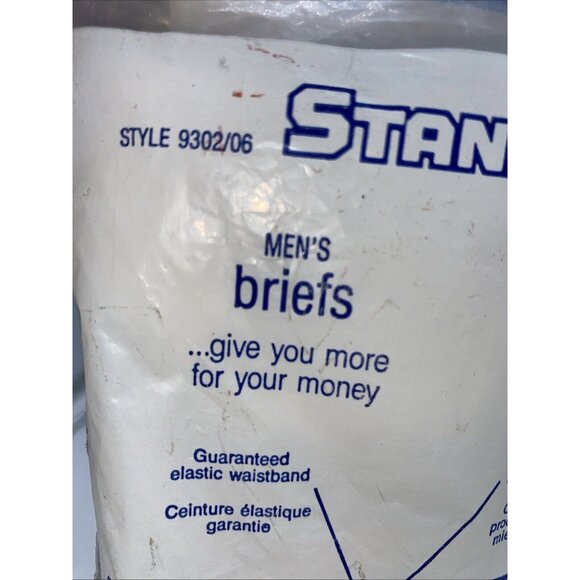 Vintage Stanfields Men’s Briefs Size Medium 2 Pack Zellers Made In Canada - Picture 5 of 12